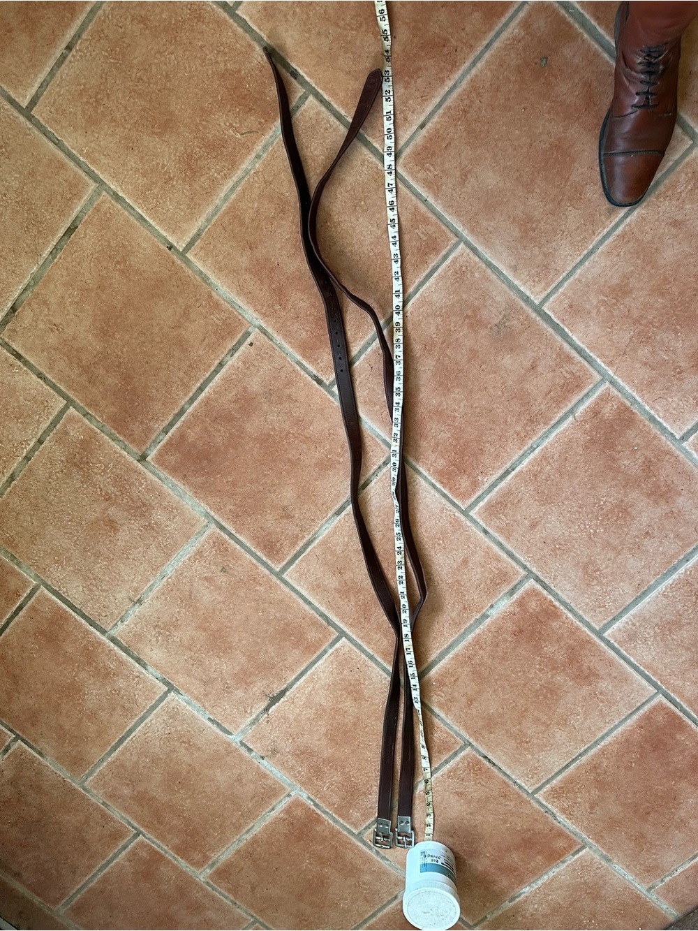 Custom Saddlery Stirrup Black Leathers